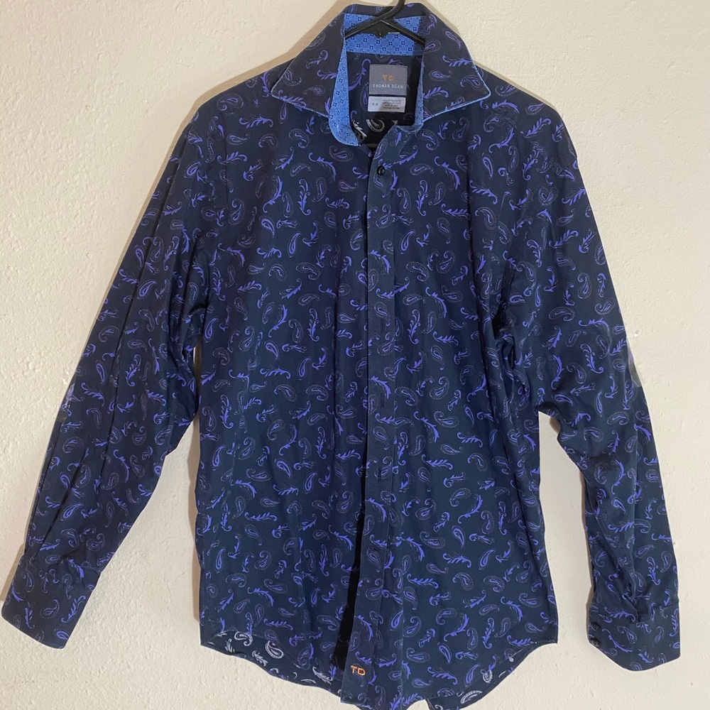 Thomas Dean Men’s Medium Button-up Shirt